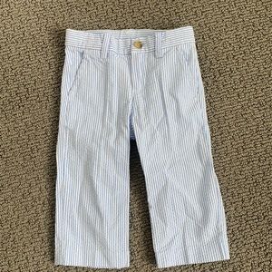Janie and Jack seersucker dress pants size 12-18m